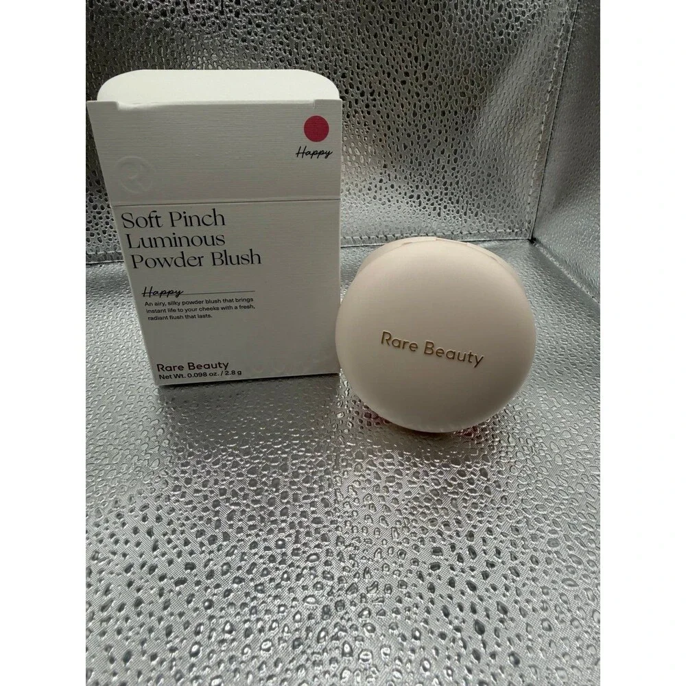 Rare Beauty Soft Pinch Luminous Powder Blush HAPPY Cool Pink